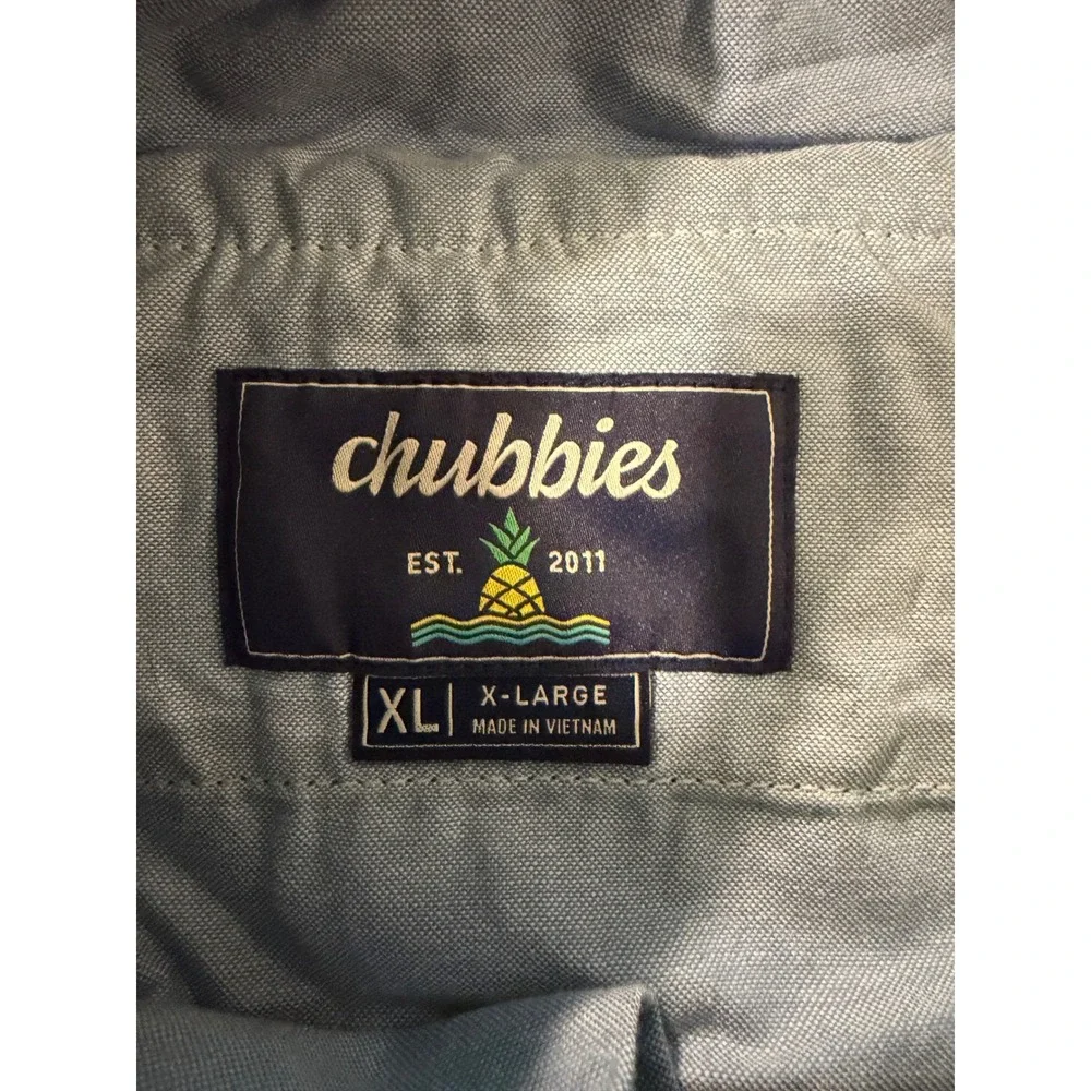 Chubbies Originals Mens Black Stretch Twill Shorts 5.5 Inch Inseam XL 36 Waist